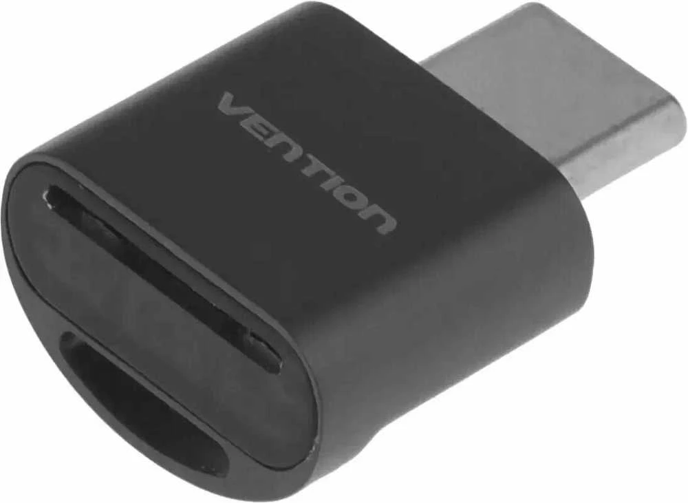 Vention USB-C kortelių skaitytuvas su dviem angomis