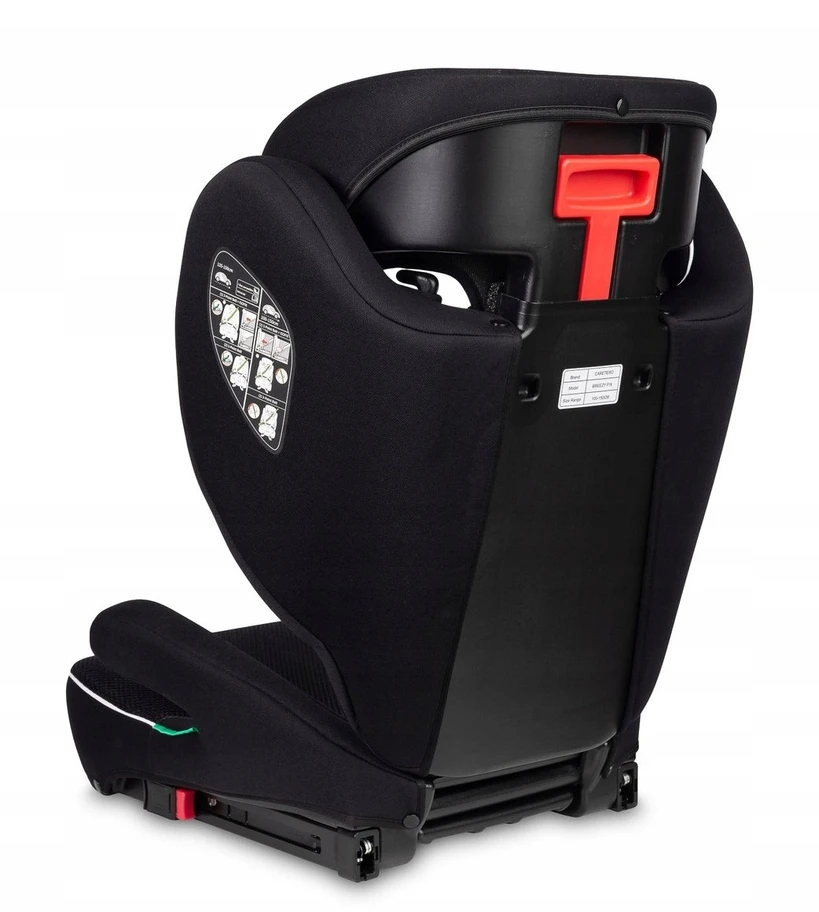 Automobilinė kėdutė Caretero BREEZY FIX 15-36 kg, Juodas