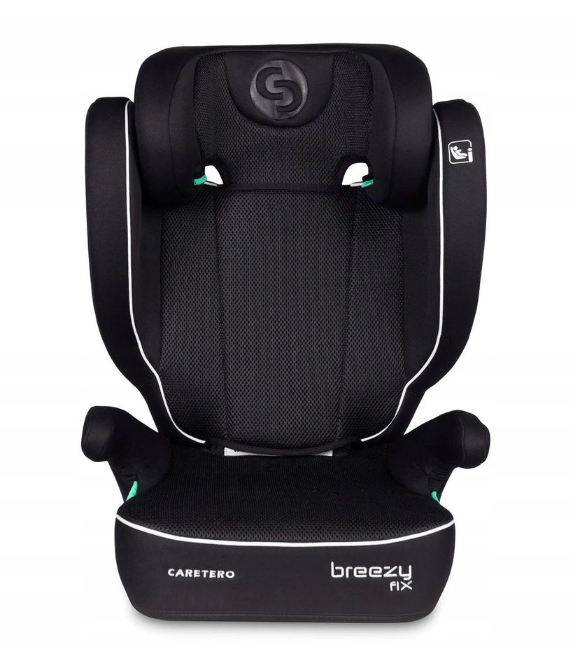 Automobilinė kėdutė Caretero BREEZY FIX 15-36 kg, Juodas