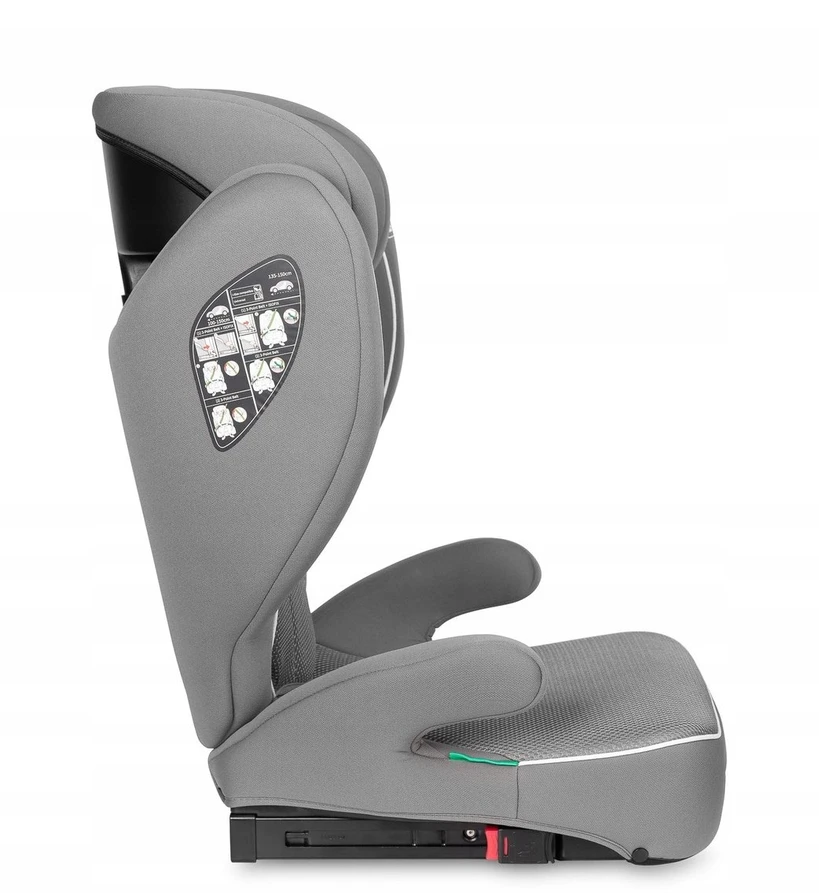 Automobilinė kėdutė Caretero BREEZY FIX 15-36 kg, Pilkas