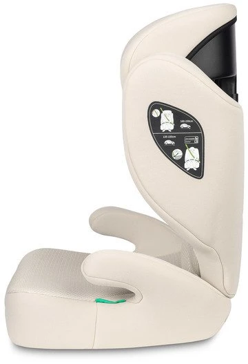 Caretero Breezy - fotelik automobilinis 100-150 cm 2w1 su funkcija boostera | rusvai gelsvas
