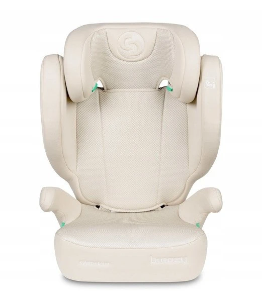 Caretero Breezy - fotelik automobilinis 100-150 cm 2w1 su funkcija boostera | rusvai gelsvas