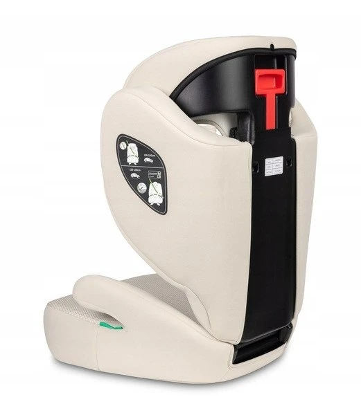 Caretero Breezy - fotelik automobilinis 100-150 cm 2w1 su funkcija boostera | rusvai gelsvas