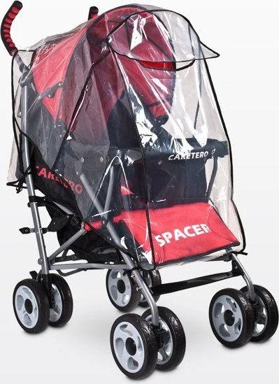 Vežimėlio uždangalas - apsauga nuo lietaus Caretero