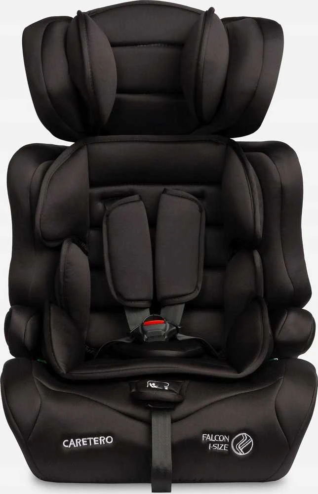 Automobilinė kėdutė Caretero Falcon i-Size, 76-150 cm, Juoda