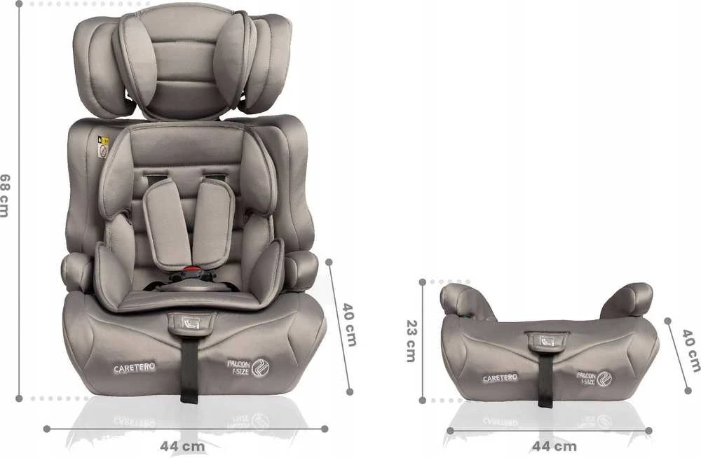 Automobilinė kėdutė Caretero Falcon i-Size, 76-150 cm, Rožinė