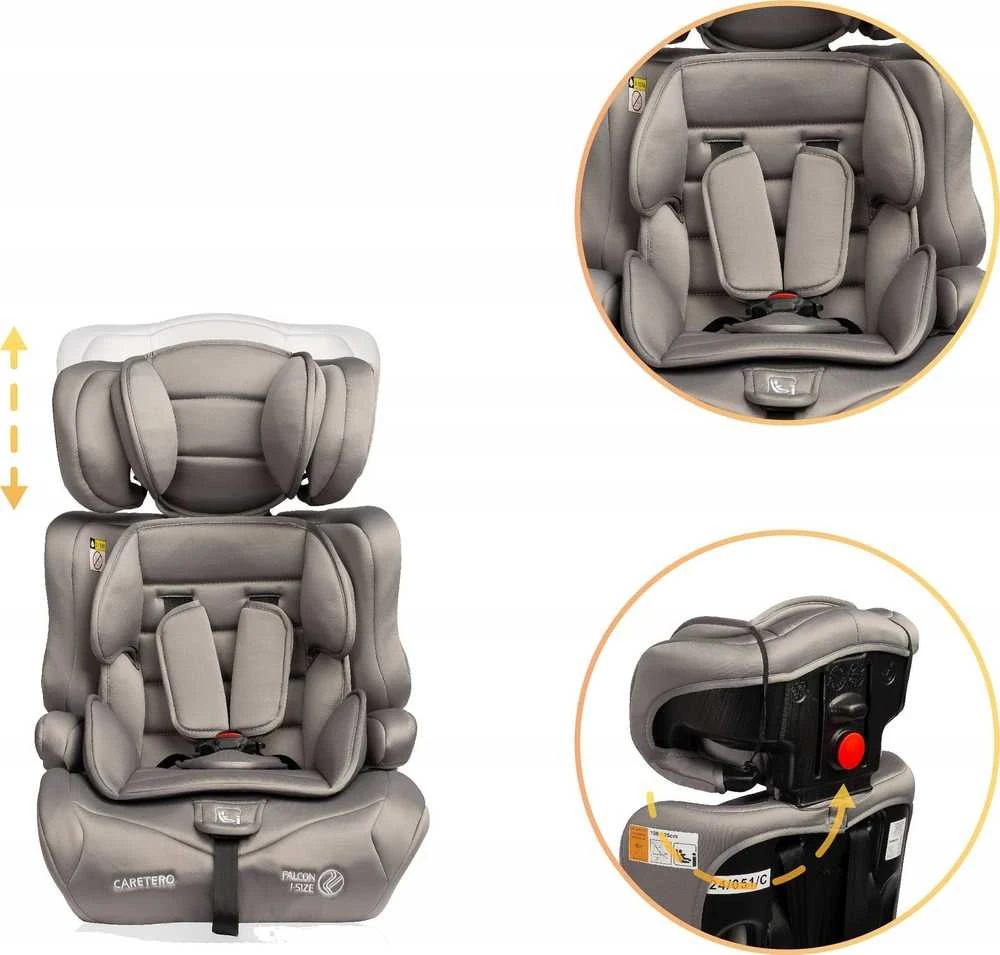 Automobilinė kėdutė Caretero FALCON I-Size, 76-150 cm, Žalias