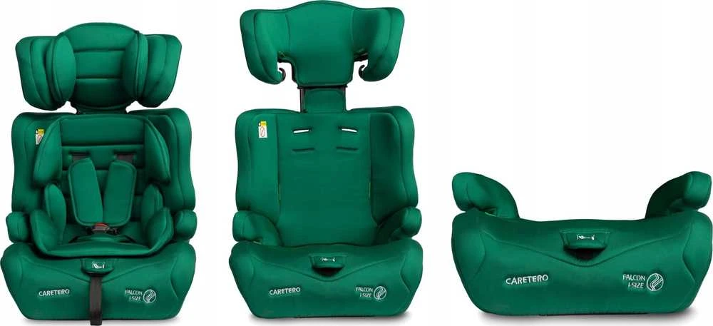 Automobilinė kėdutė Caretero FALCON I-Size, 76-150 cm, Žalias