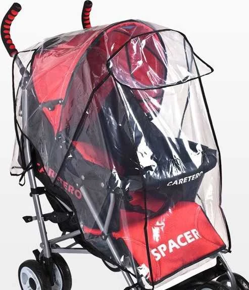 Vežimėlio uždangalas - apsauga nuo lietaus Caretero