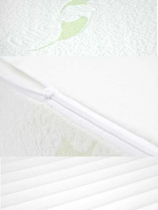 Sensillo LUXE ALOE VERA kūdikių pagalvė CLINK PUSH 38x60