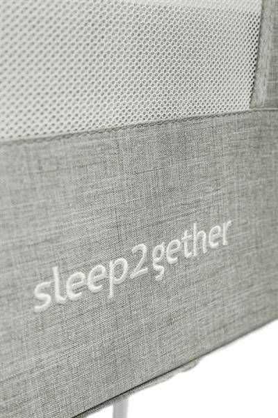 Caretero Kelioninė lovytė-lopšys Sleep2gether, Pilkas