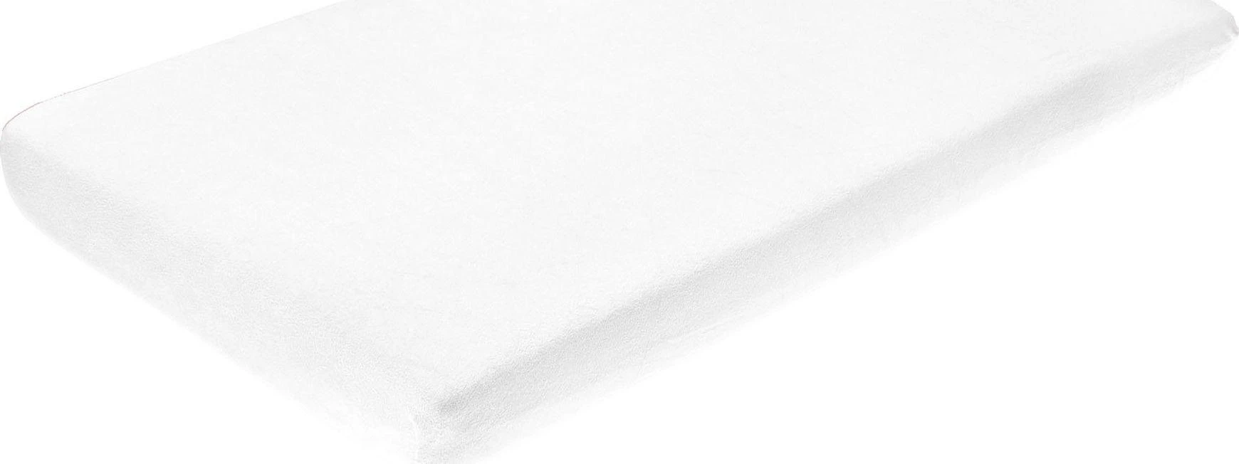 Sensillo paklodė su guma frotte, balta, 120*60, 2140