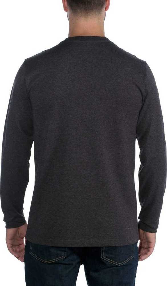 Carhartt Marškinėliai Carhartt EMEA Signature L/S Carbon