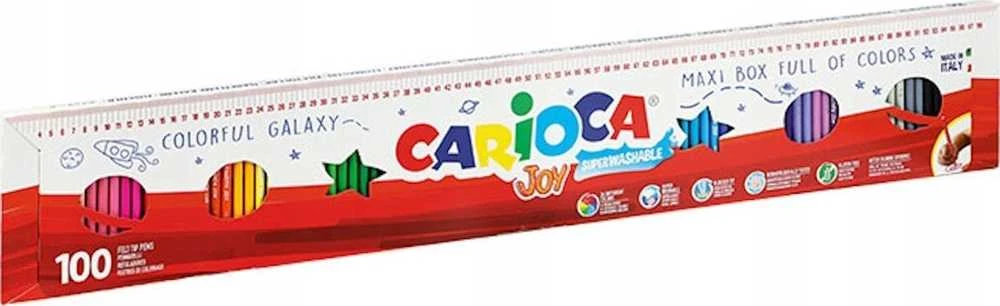 Flomasteriai CARIOCA Joy Meter, 100 vnt.