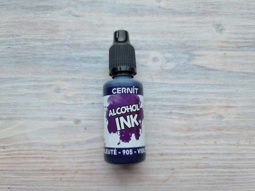 Carioca Cernit alkoholinis rašalas 20ml violetinės mėlynos spalvos