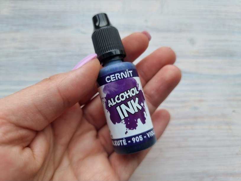 Carioca Cernit alkoholinis rašalas 20ml violetinės mėlynos spalvos