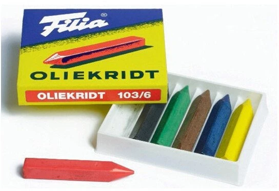 Filia Aliejinės kreidelės 6 vnt.