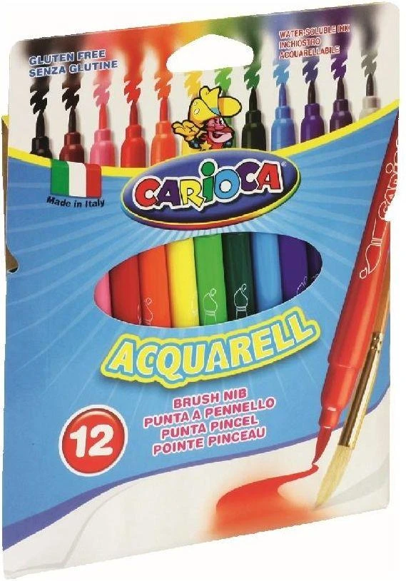 Flomasteriai CARIOCA akvareliniai