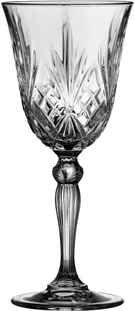 Lyngby Glas - krištolinė Melodia raudonojo vyno taurė - 27 cl - 4 vnt. rinkinys