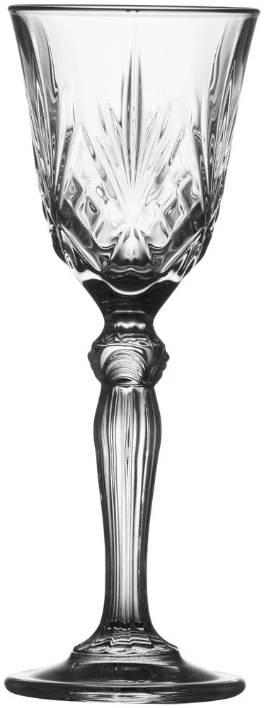 Lyngby Glas - krištolinės Melodia taurės - 5 cl - 4 vnt. rinkinys
