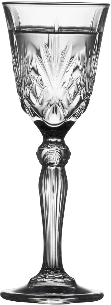 Lyngby Glas - krištolinės Melodia taurės - 5 cl - 4 vnt. rinkinys