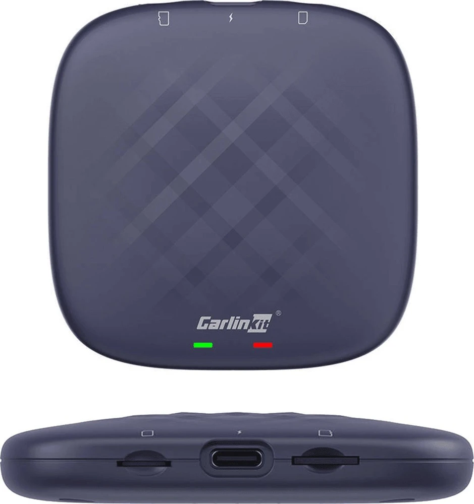 Carlinkit TBOX-Plus 4+64GB Wireless Adapter Apple CarPlay / Android Auto, Mėlynas - belaidis adapteris