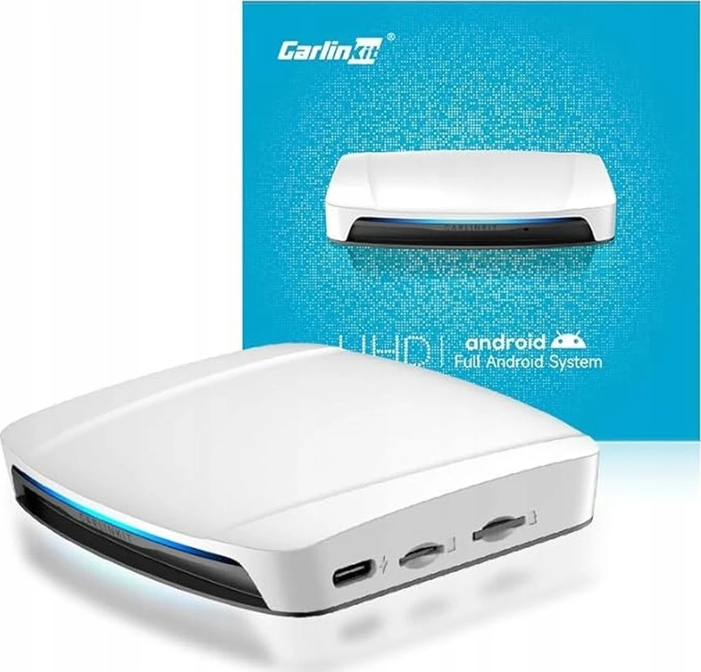 Carlinkit CPC200-Tbox UHD belaidis adapteris Carplay/Android (baltas)