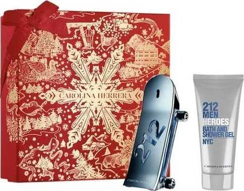 Carolina Herrera 212 Heroes Forever Young Men tualetinio vandens purškiklis 90 ml + dušo želė 100 ml