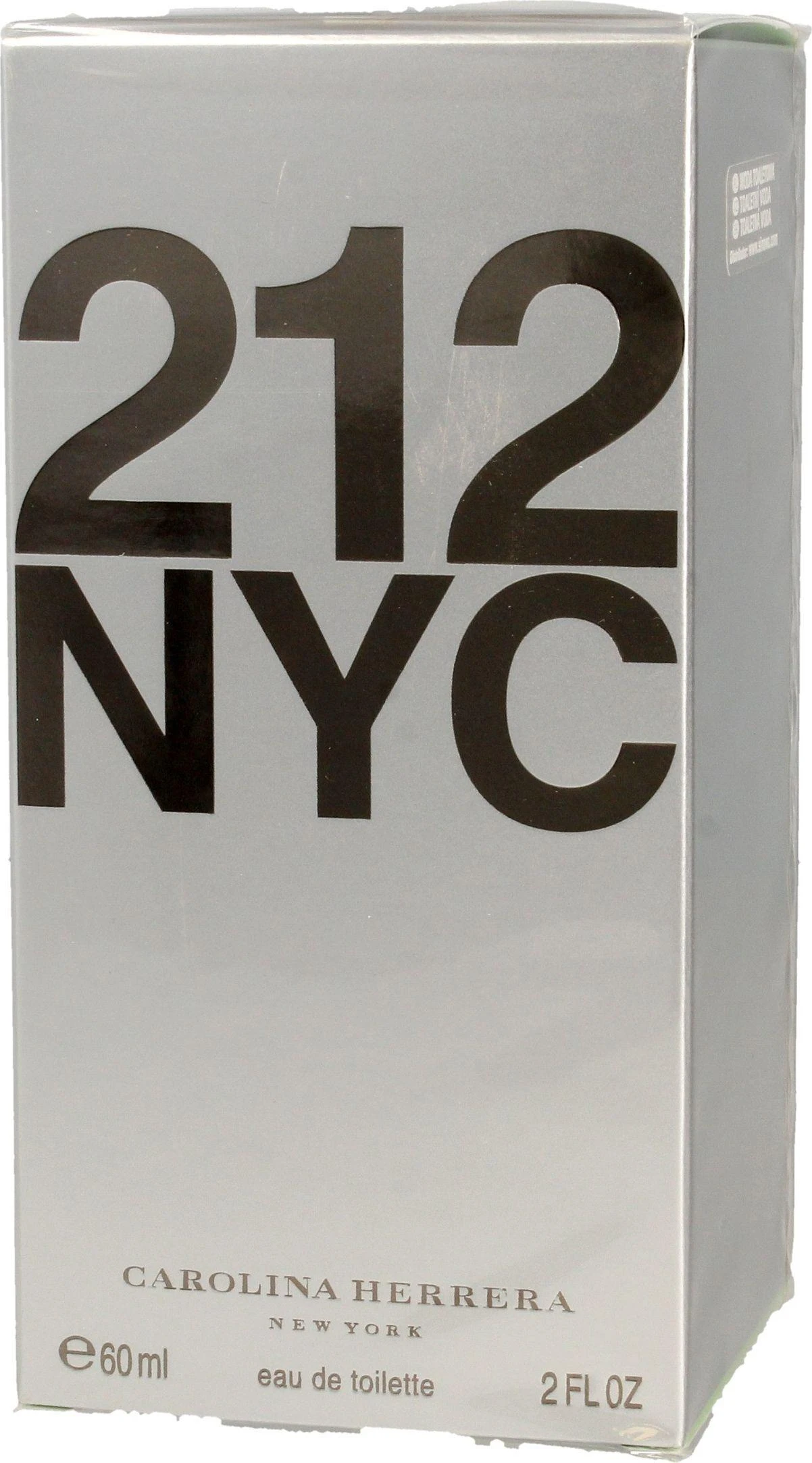 Kvepalai moterims Carolina Herrera 212 NYC EDT, 60 ml