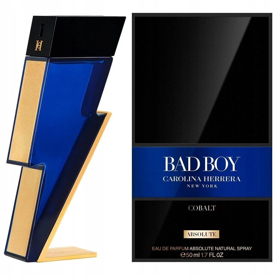 Carolina Herrera Bad Boy Cobalt Absolute parfuminis vanduo purškiklis 50ml