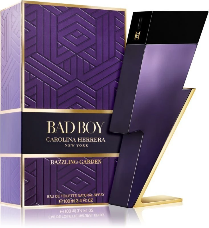 Carolina Herrera Bad Boy Dazzling Garden EDT tualetinis vanduo vyrams, 100 ml
