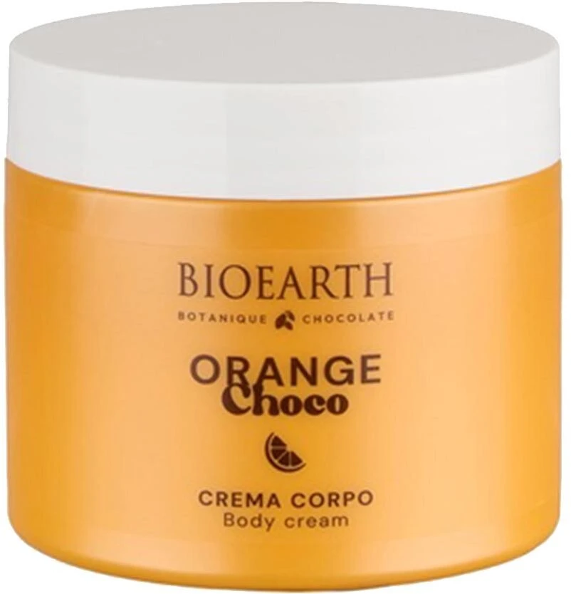 Bioearth Oranžinis drėkinantis ir minkštinantis kūno kremas kasdienis, 300 ml