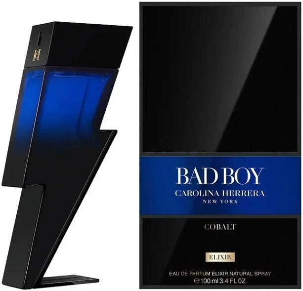Carolina Herrera Bad Boy Cobalt Eliksyras EDP parfumuotas vanduo unisex, 100 ml