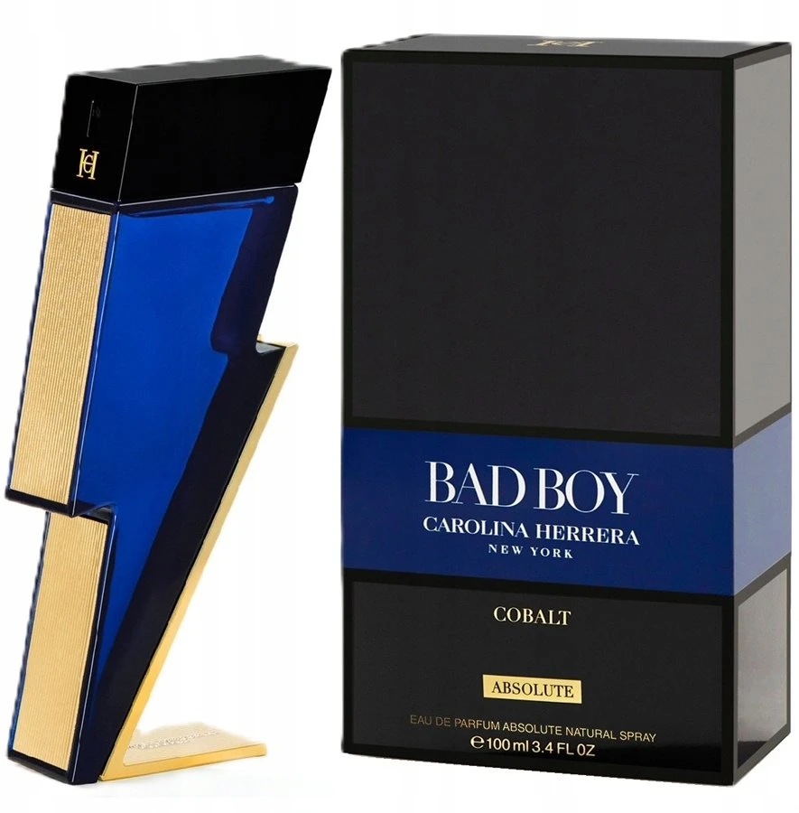 Carolina Herrera Bad Boy Cobalt Absolute EDP parfumuotas vanduo vyrams, 100 ml