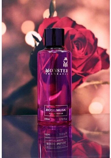 Paris Corner Monster Fragrance Parfuminio vandens purškiklis Rose Musk 80ml