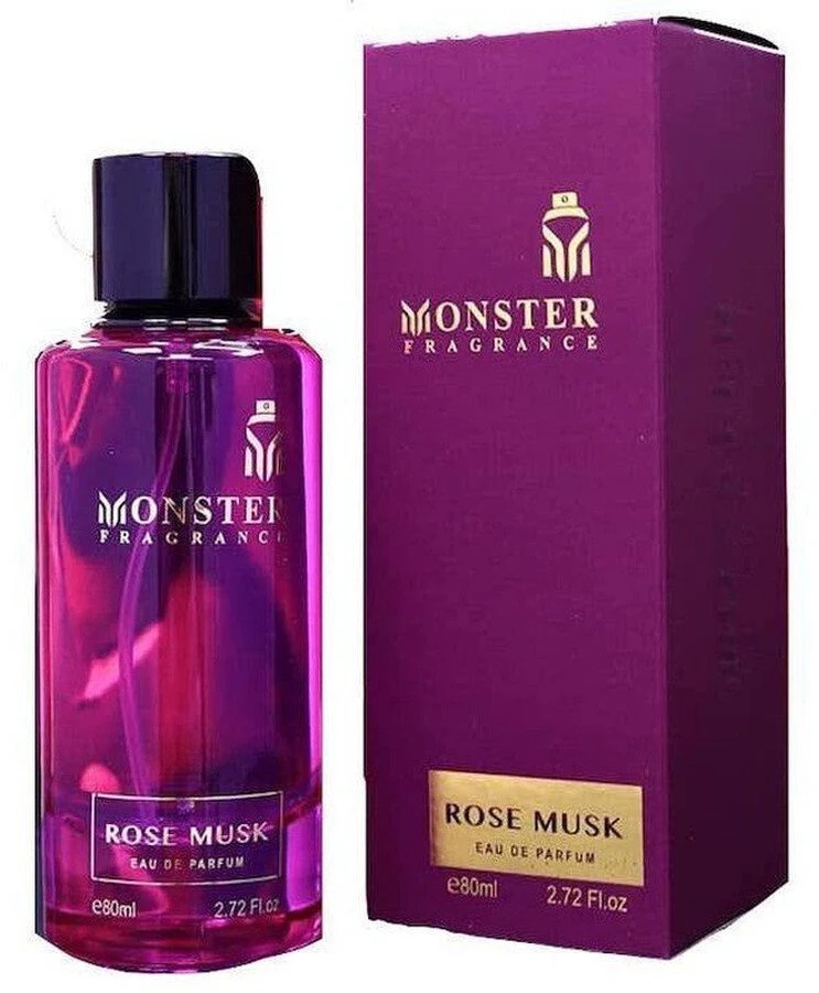 Paris Corner Monster Fragrance Parfuminio vandens purškiklis Rose Musk 80ml