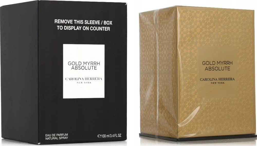 Carolina Herrera Gold Myrrh Absolute EDP parfumuotas vanduo unisex, 100 ml