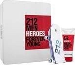 Rinkinys moterims Carolina Herrera 212 Heroes (kvepalai Carolina Herrera 212 Heroes EDT, 90 ml + dušo želė 100 ml)