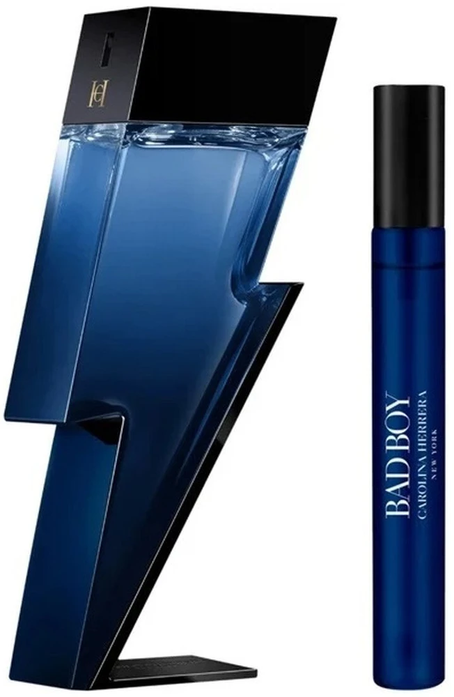 Carolina Herrera Bad Boy Cobalt Électrique EDP rinkinys vyrams (EDP 100 ml + EDP 10 ml)