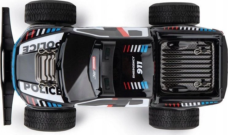 Carrera Radijo bangomis valdomas Ford F-150 Raptor policijos pikapas