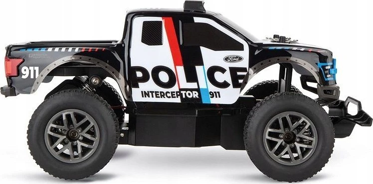 Carrera Radijo bangomis valdomas Ford F-150 Raptor policijos pikapas