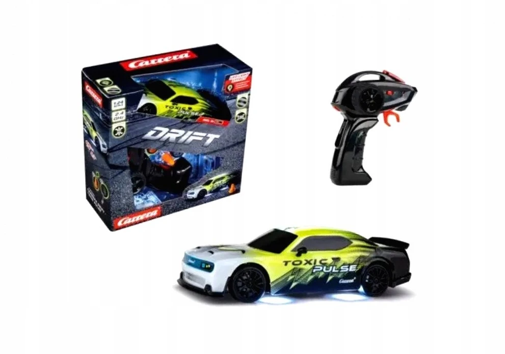 Nuotoliniu būdu valdomas automobilis Carrera Drift Toxic Pulse 2,4 GHz