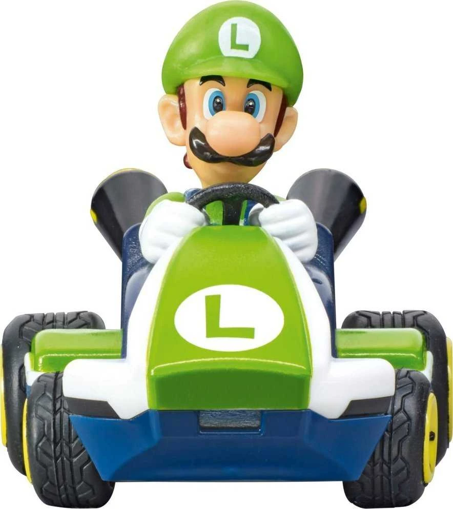 Nuotoliniu būdu valdomas mini RC Mario Kart Luigi 2.4 Carrera, 370430003P