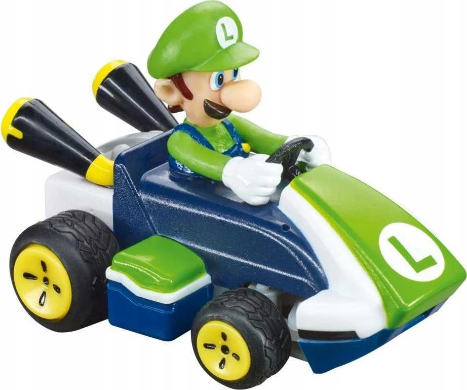Nuotoliniu būdu valdomas mini RC Mario Kart Luigi 2.4 Carrera, 370430003P