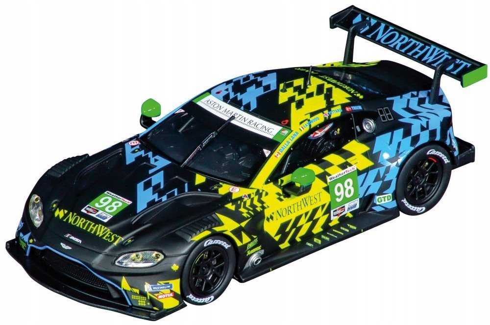 „Carrera Carrera“ – „Digital 132 Cars“ – „Aston-Martin Vantage GT3 Northwest“. Nr. 98