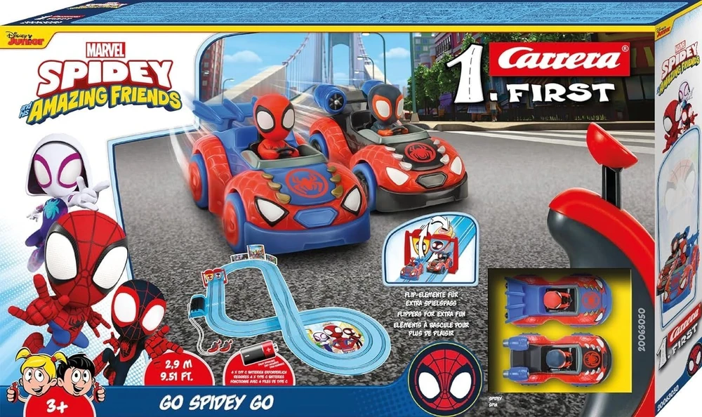 „Carrera Spidey Track“ – „Spidey“ metas! 2,4 m