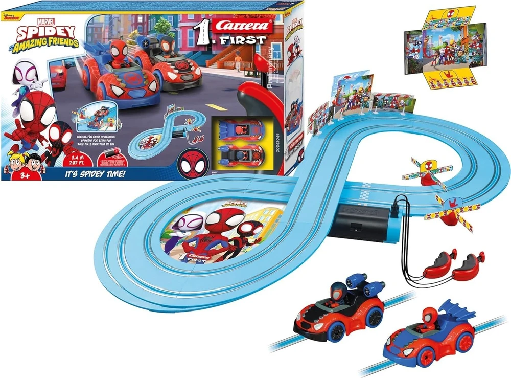 „Carrera Spidey Track“ – „Spidey“ metas! 2,4 m