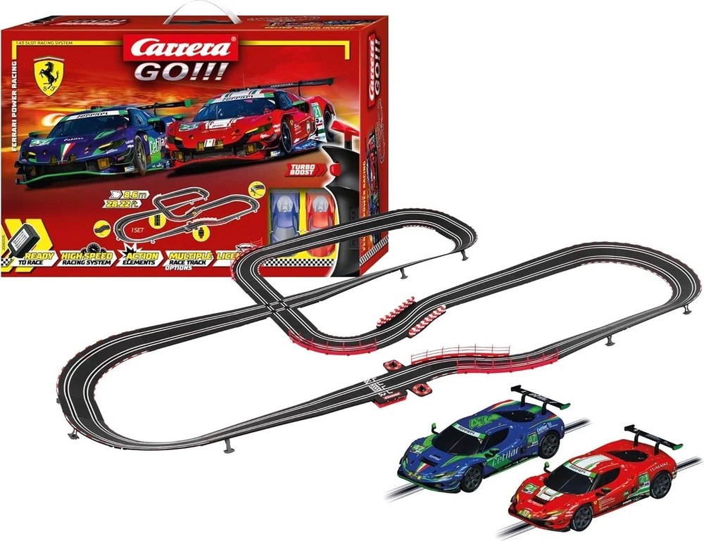 Carrera Go 20062575 Ferrari Power Racing 8,6m