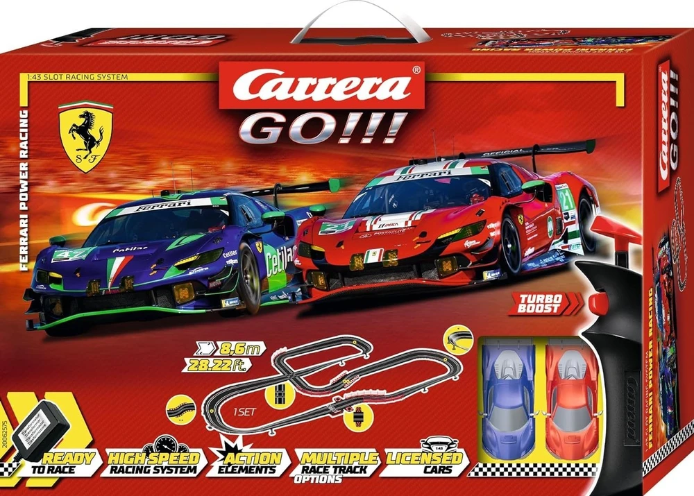 Carrera Go 20062575 Ferrari Power Racing 8,6m