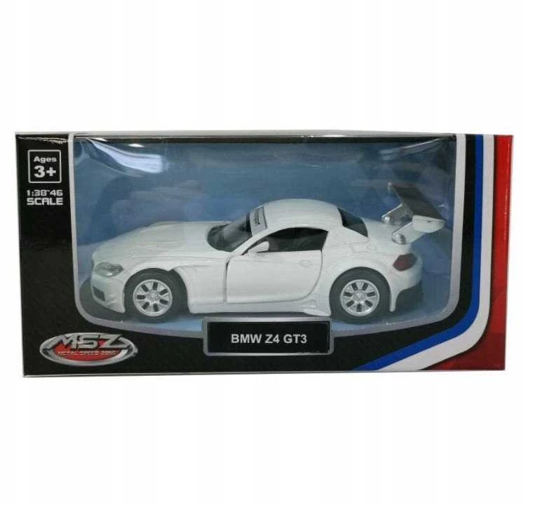 Carrera Daffi Model MSZ 1:38 BMW Z4 GT3 balta M-301 33013